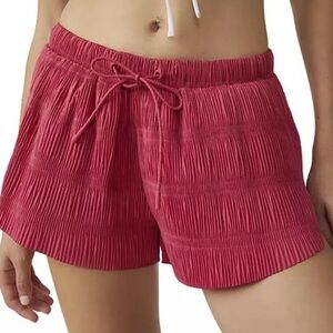 Free People Movement Shirr Enough Outdoor Hiking Run Gorpcore Preppy Shorts M